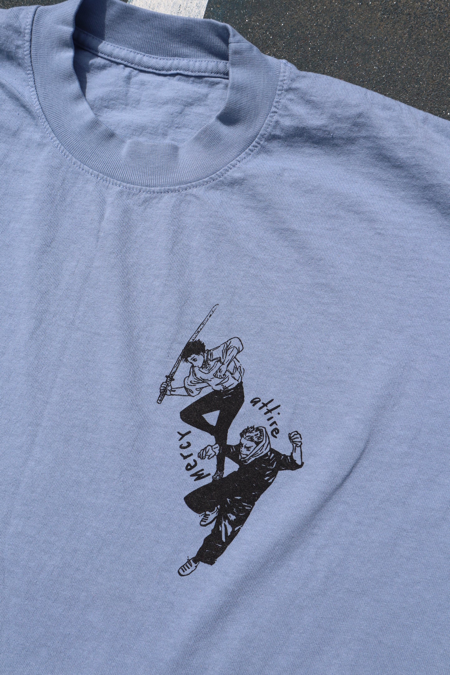 BLUE "DOUBLE TROUBLE" T-SHIRT