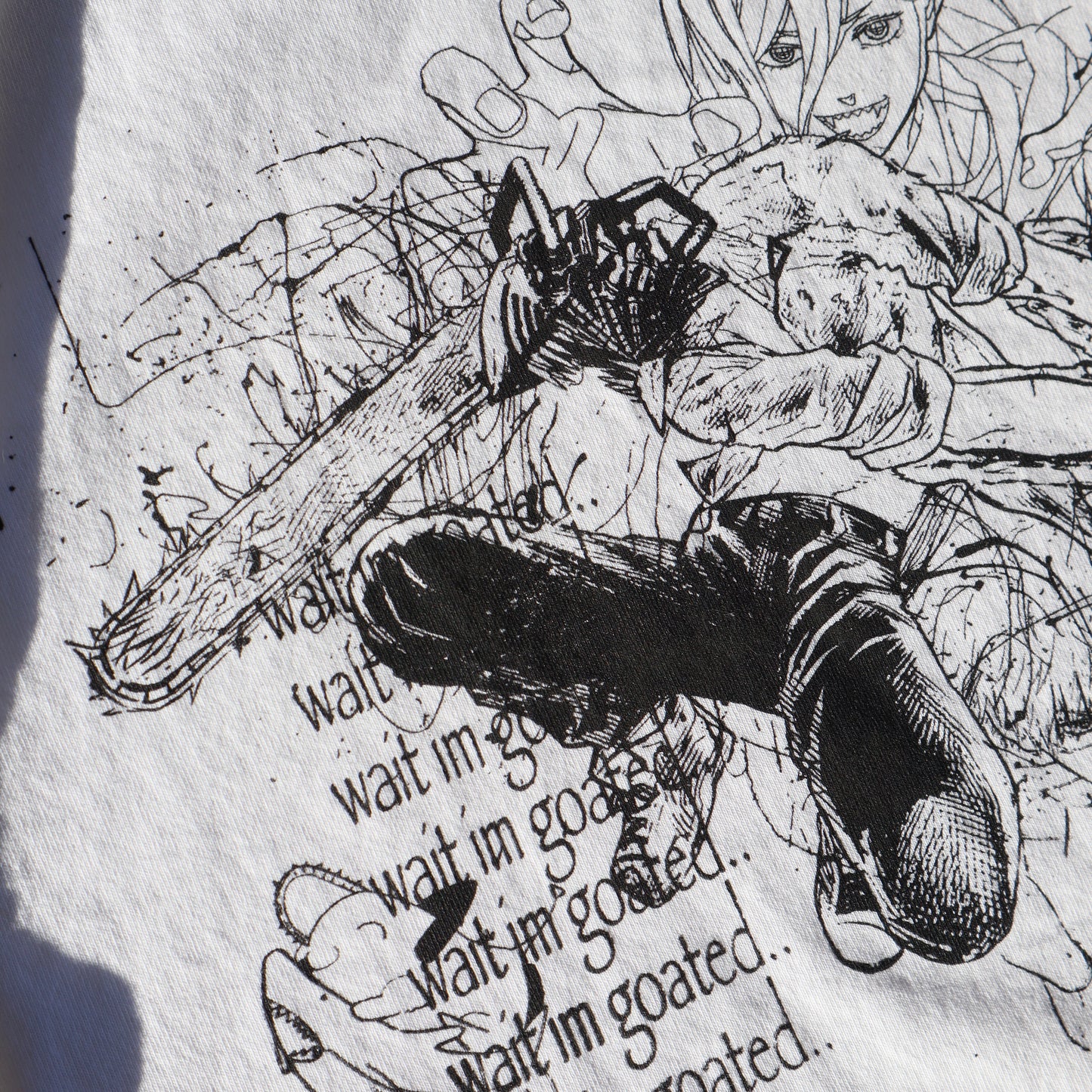 "TRIPLE THREAT" T-SHIRT FRONT PRINT