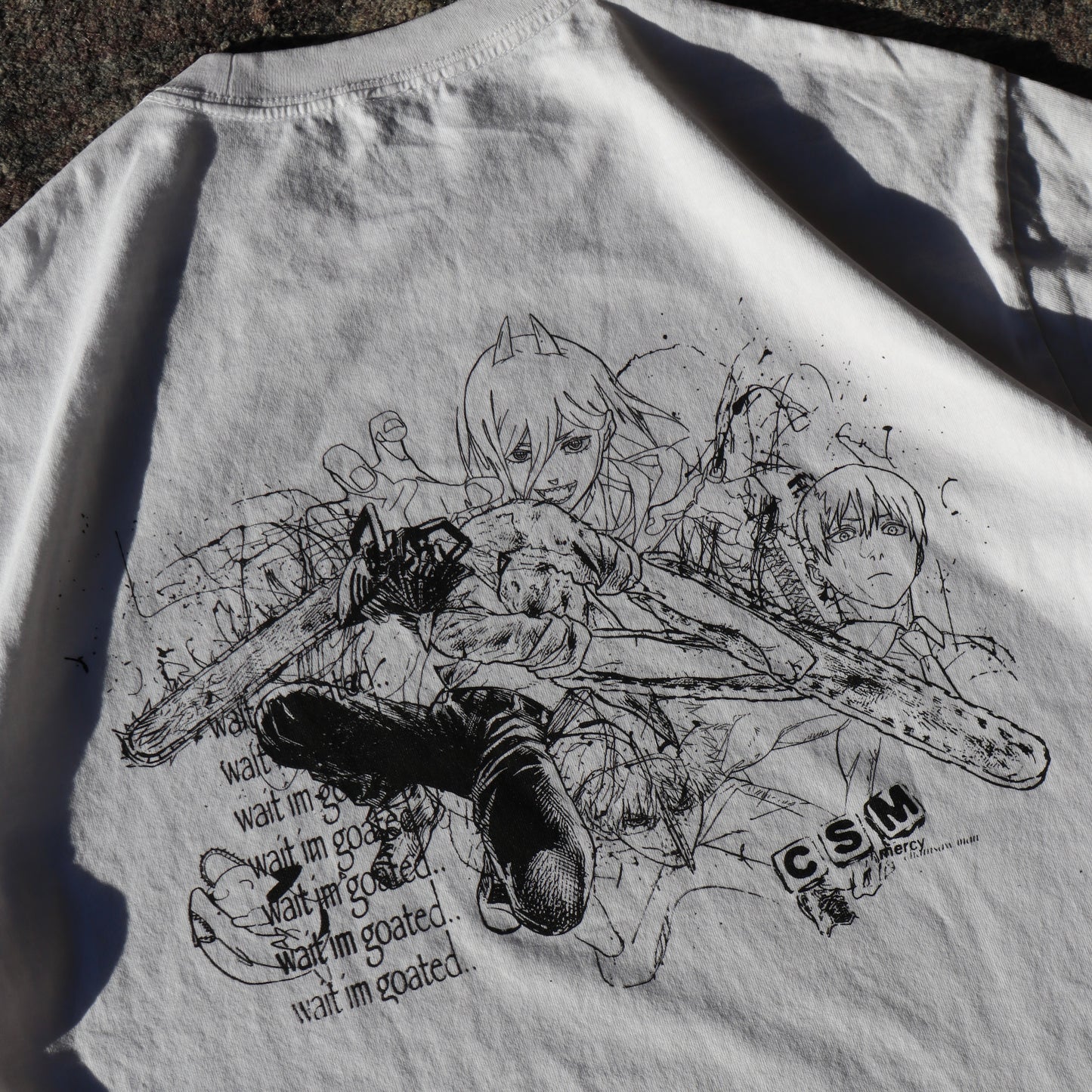 "TRIPLE THREAT" T-SHIRT FRONT PRINT