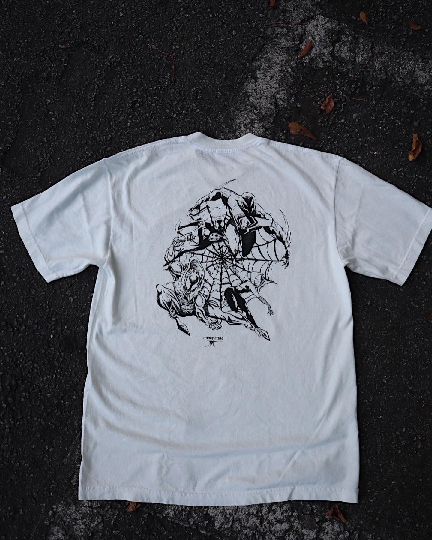 Web Tee - Creme