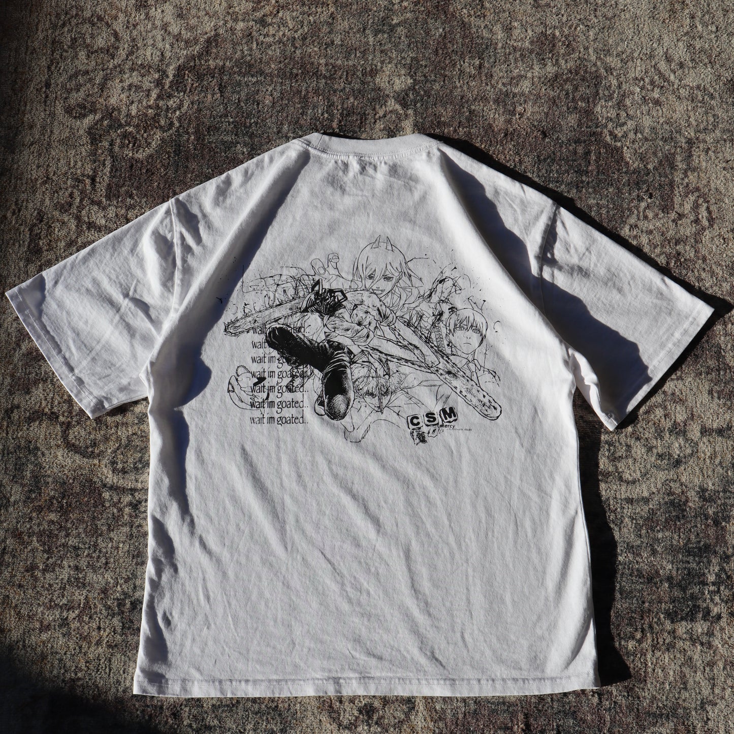 "TRIPLE THREAT" T-SHIRT FRONT PRINT