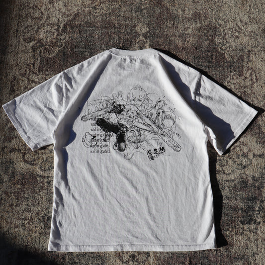 "TRIPLE THREAT" T-SHIRT FRONT PRINT